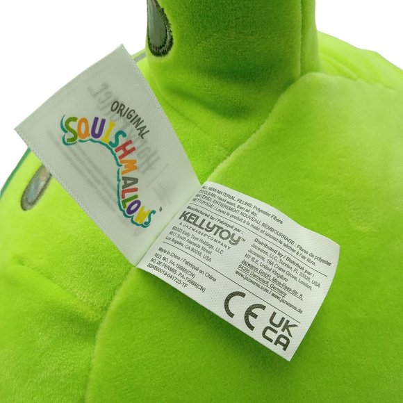 Harry Potter 10" Slytherin Snake Plush Squishmallow Pillow with Paper Tag - Picture 8 of 14